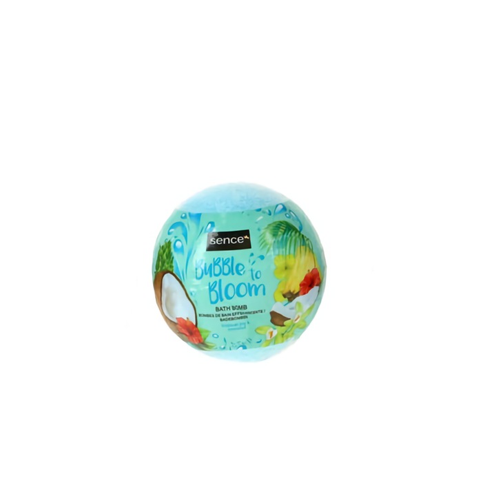 Sence pezsgő fürdőbomba, Bubble to Bloom, kókuszdió, 120 g