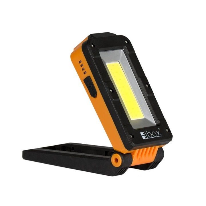 Акумулаторен фенер за работилница COB LED 500lm 150m LB0183 LIBOX