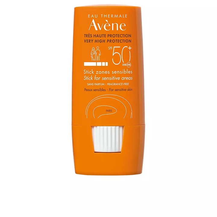 Stick facial cu protectie solara foarte ridicata Avene SOLAIRE HAUTE PROTECTION SPF50+ 8 ml