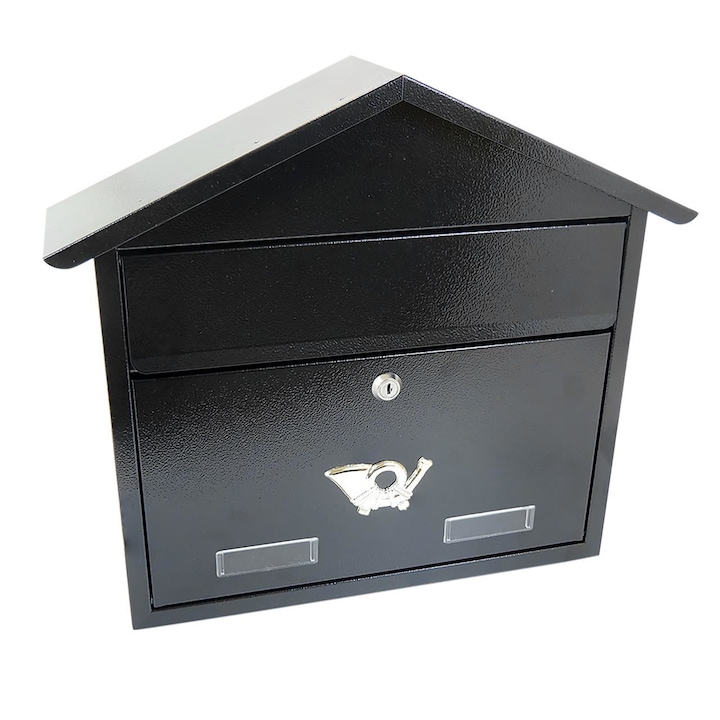 Пощенска кутия Damech, Формат C4, Черен, 43x12x39 см