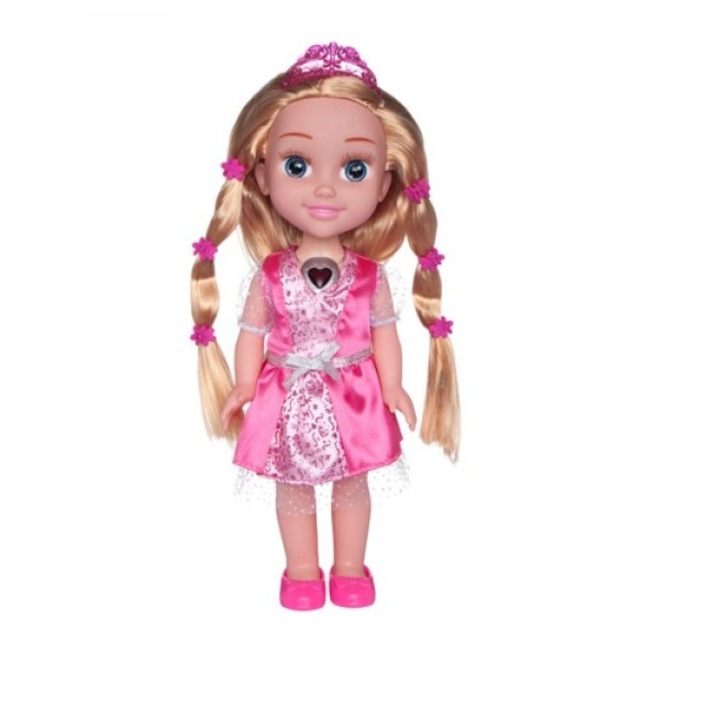 Пееща кукла, My magic princess, 38см, Розова