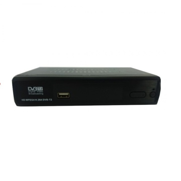 Цифров декодер, HDTV, DVB-t2, Черен