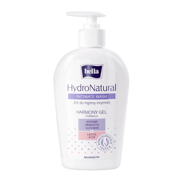 Sapun Lichid pentru Igiena Intima Bella Hydro Natural, 300 ml
