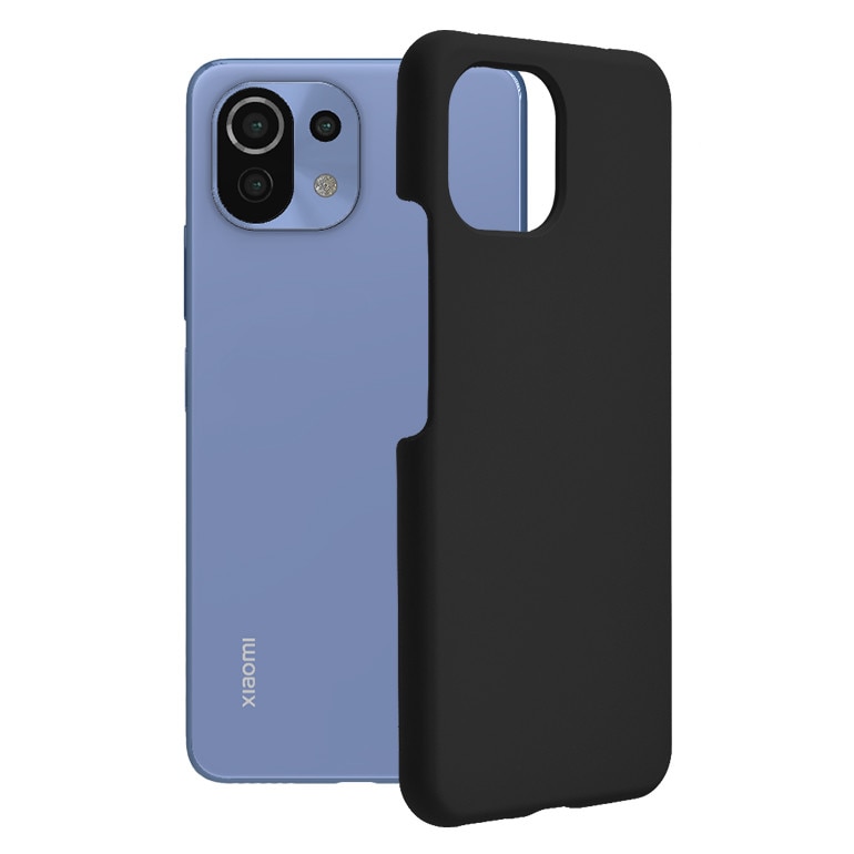 TBOC 2x Custodia Full Body 360° Per Xiaomi Mi 11 Lite / 5G – Trasparente, TPU + PC, Protezione Totale