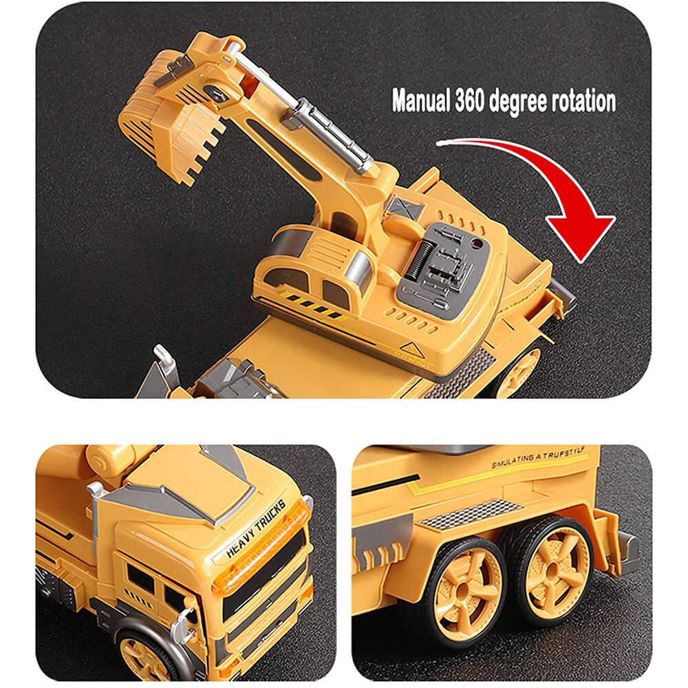 Детски Багер, трансформърс, с радио контрол - eMAG.bg