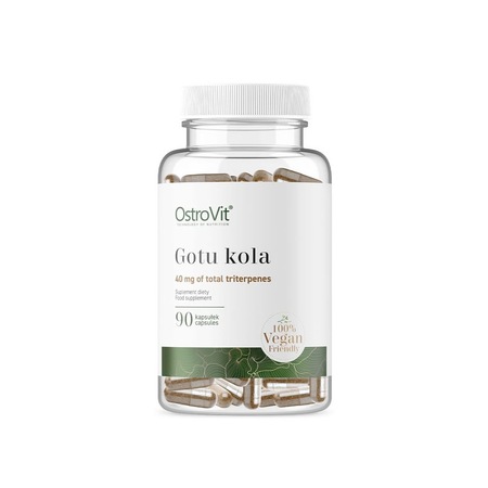 Хранителна добавка OstroVit Gotu Kola vege, 90 Капсули - eMAG.bg