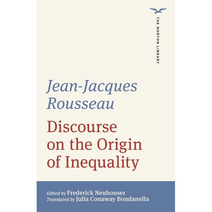 Discourse on the Origin of Inequality The Norton Library de Jean
