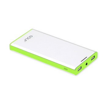 Acumulator portabil Akyta 15000 mah, Golf series GF-121, white-apple green Acumulator portabil Akyta 15000 mah, Golf series GF-121, white-apple green