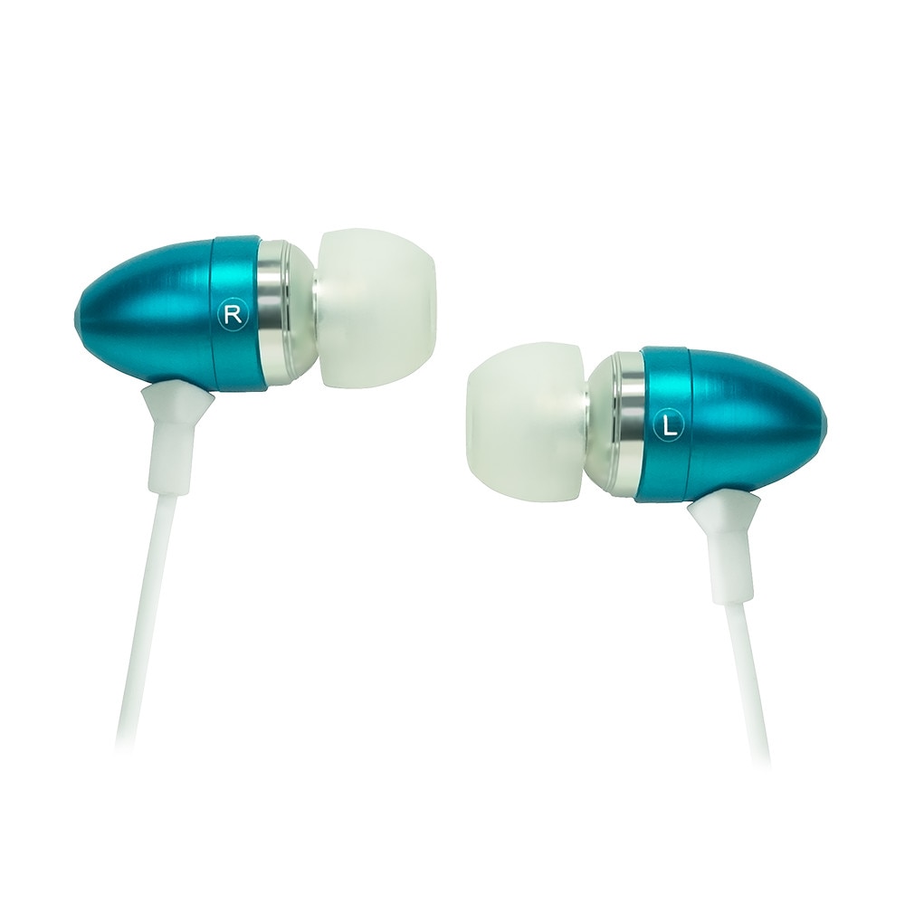 Casti in ear cu microfon Akyta B013, bleu