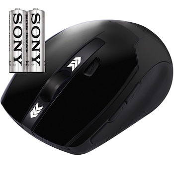 Mouse wireless Akyta AM7066 5D 6-keys Optical cu baterii SONY incluse Mouse wireless Akyta AM7066 5D 6-keys Optical cu baterii SONY incluse