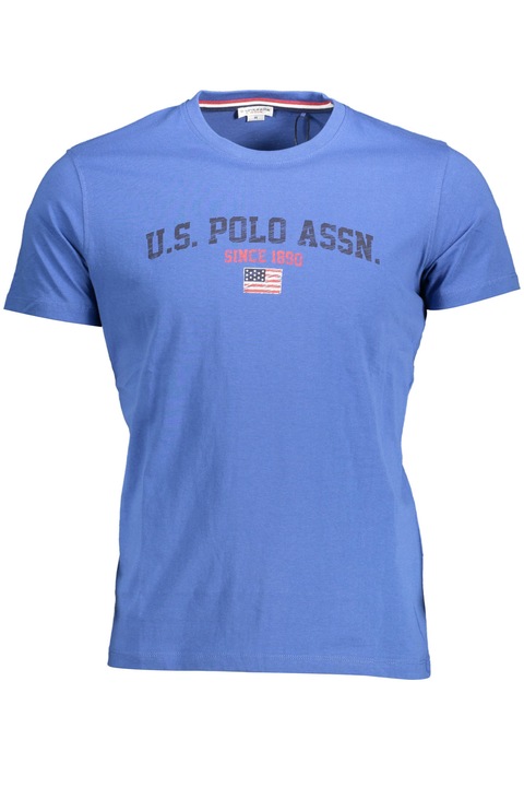 Тениска с лого U.S. Polo Assn., Тъмносин