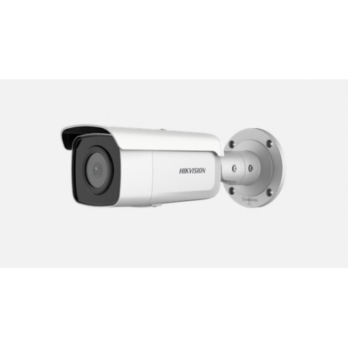 Camera IP Bullet Hikvision DS-2CD2T46G2-ISU/SLC, 4MP, Lentila 2.8mm, IR ...