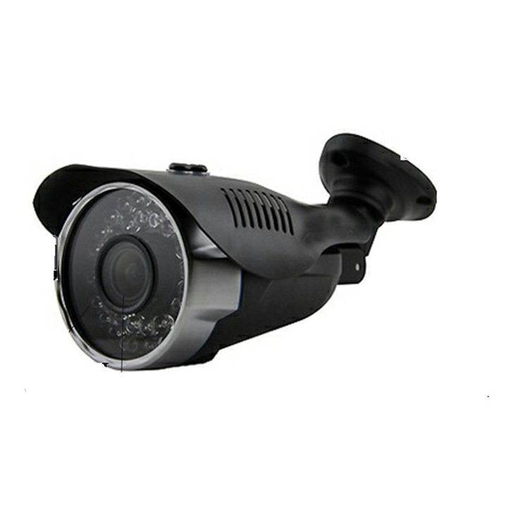 Camera supraveghere IP Hikvision HiLook, 2MP, lentila 2.8mm, ColorVu, Iluminare duala, Audio, PoE, IP67 - IPC-B129HA-LU