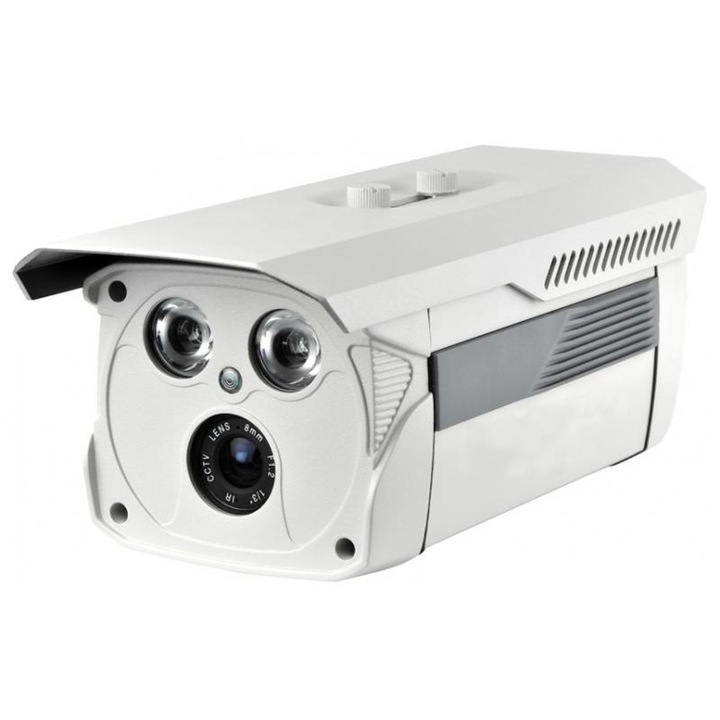 Camera Supraveghere, Analogica, 1200TVL de exterior, lentila 4mm, 40 m IR