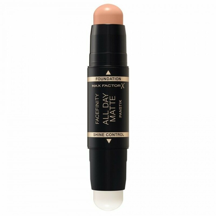 Fond de ten anti-stralucire Max Factor Facefinity All Day Matte Panstik, 55 Beige
