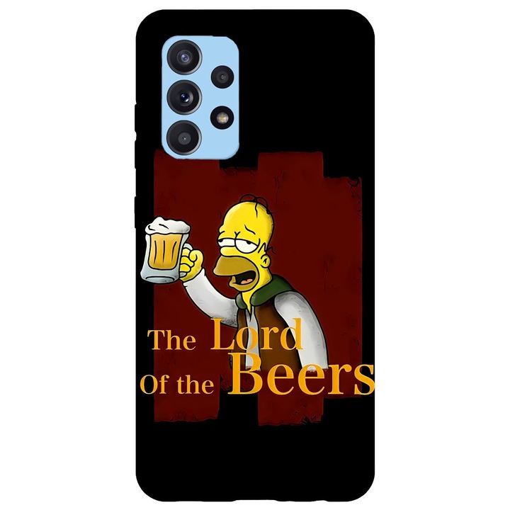 Калъф, съвместим с Samsung Galaxy A53 5G модел The Lord of Beers, Silicon, TPU, Viceversa