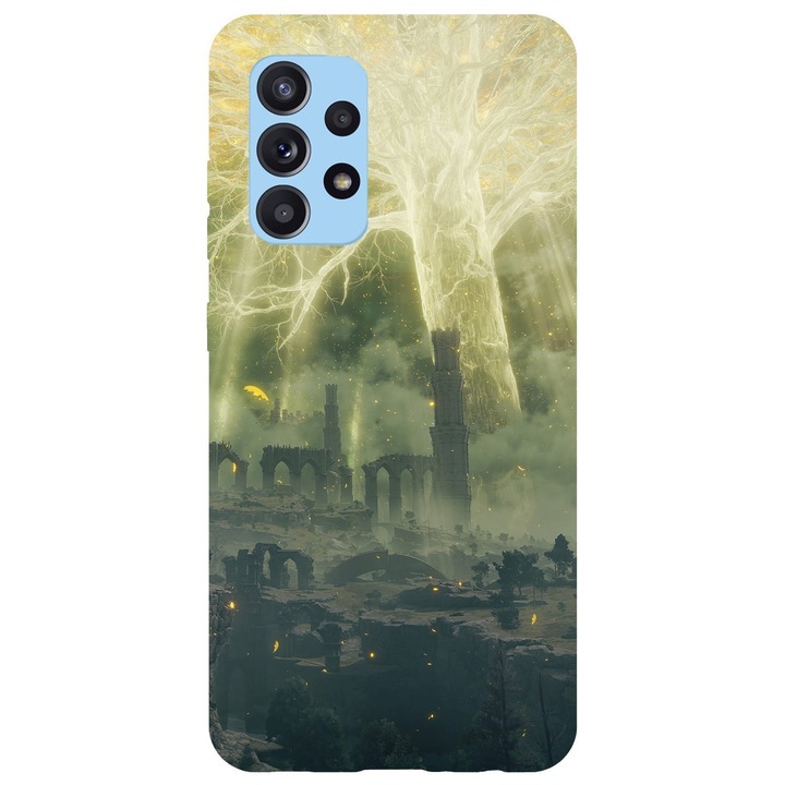 Калъф съвместим с Samsung Galaxy A53 5G модел Erdtree Elden Ring, силикон, TPU, Viceversa