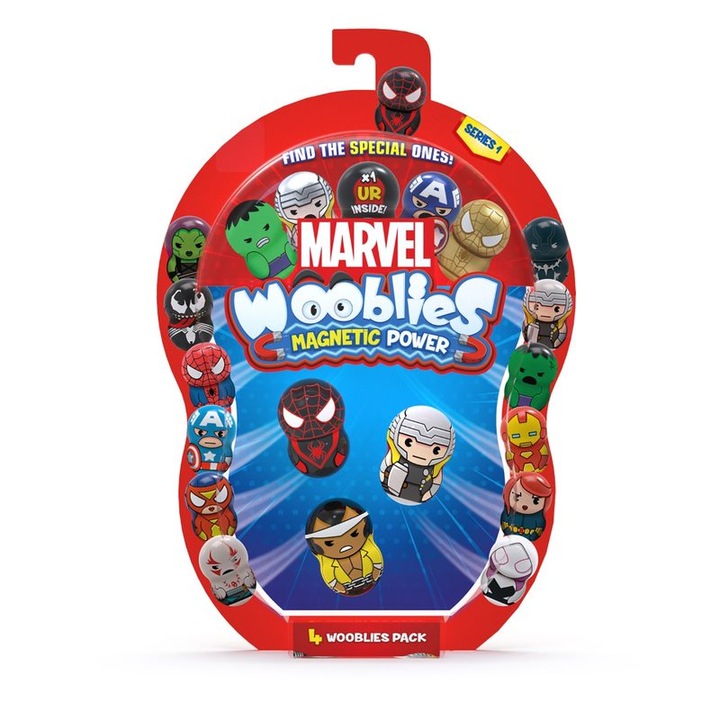 Woobles Marvel 4-Ees Csomag