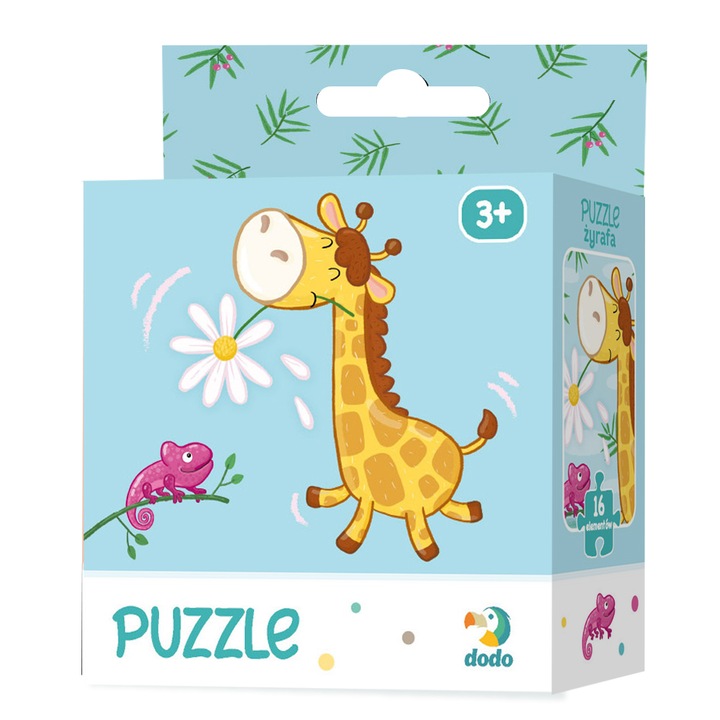 Puzzle Girafa 16 elemente Dodo