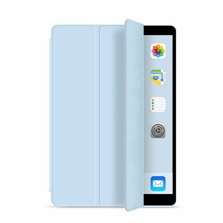 Премиум калъф за Apple iPad Air 4 10.9" светло син троен силикон