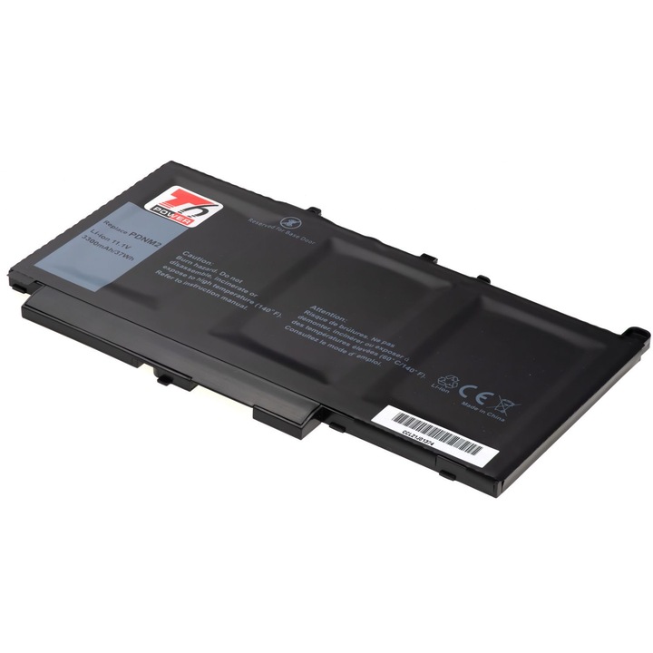 Baterie T6 Power compatibil cu Dell Latitude E7270, E7470, 3300mAh, 37Wh, 3cell, Li-pol