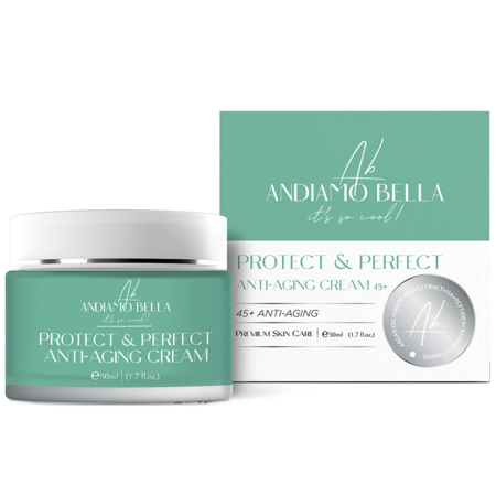Crema hidratanta anti-aging 45+ Andiamo Bella, 50ml