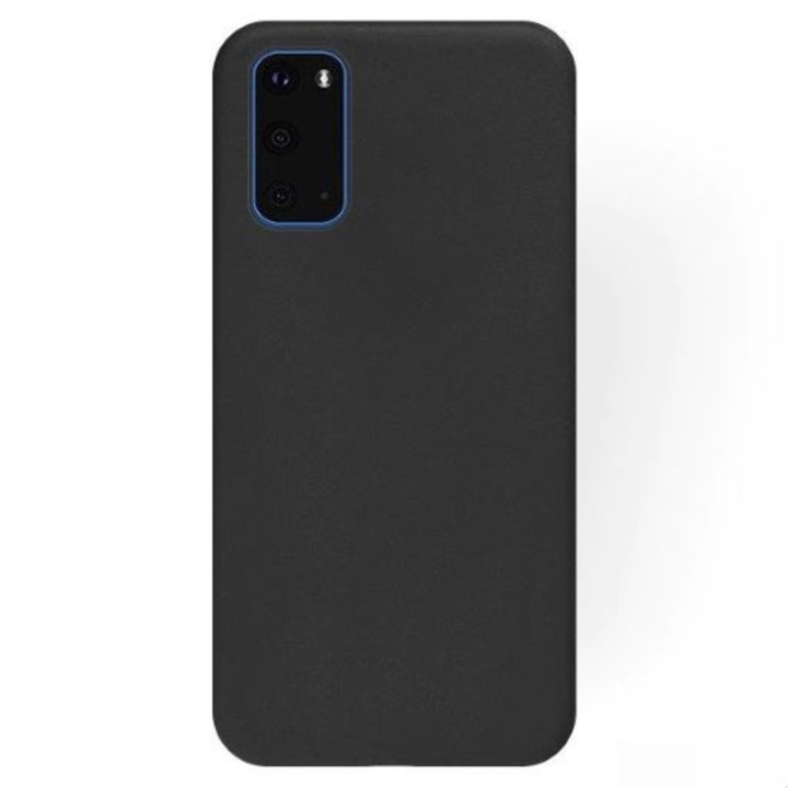 Husa silicon compatibila cu Samsung S20, Negru mat, TELGORBCS