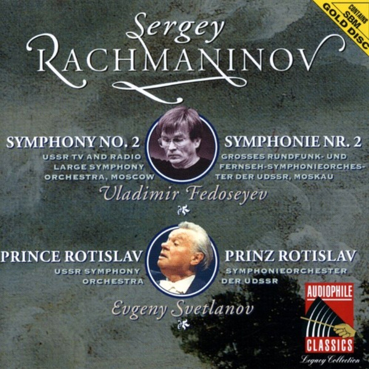 Sergey Rachmaninov - Symphony No.2 / Prinz Rotislav - SBM Gold CD