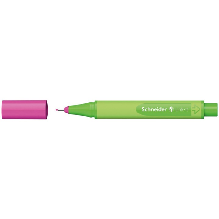 Schneider "Link-it" Tűfilc, 0,4 mm, összeilleszthető, rózsaszín