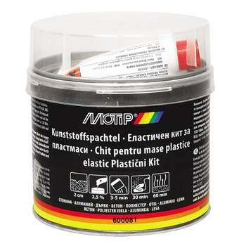 Chit elastic pentru mase plastice Motip, 1000 g Chit elastic pentru mase plastice Motip, 1000 g