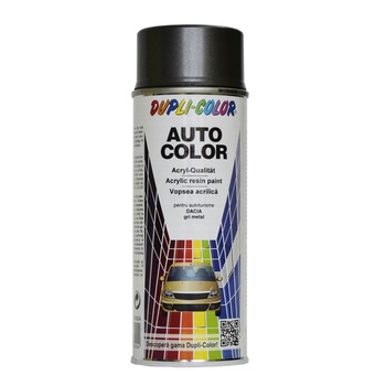 Vopsea auto Dacia,Dupli-Color, metalizat, 350 ml, Gri metal Vopsea auto Dacia,Dupli-Color, metalizat, 350 ml, Gri metal