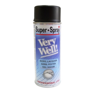 Vopsea spray decorativa Dupli-Color Very Well, RAL9005, 400 ml, Negru mat Vopsea spray decorativa Dupli-Color Very Well, RAL9005, 400 ml, Negru mat