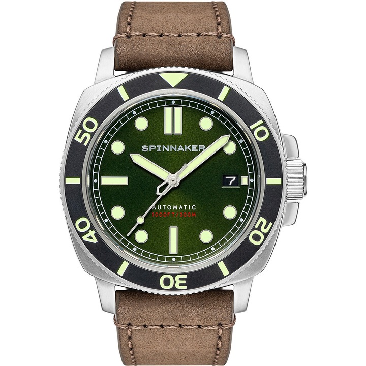 Мъжки часовник Spinnaker SP-5088-03, Автоматичен, 42мм, 30ATM