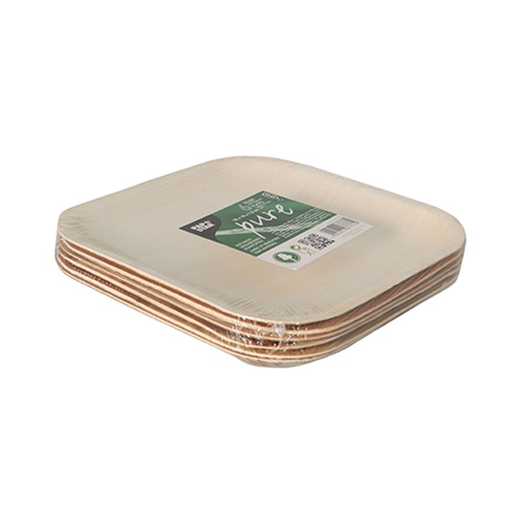 Papstar 6 darabos tányérkészlet, 180x180 mm méret