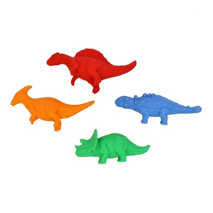 Set radiere colectionabile Erazer Buddies dinozauri