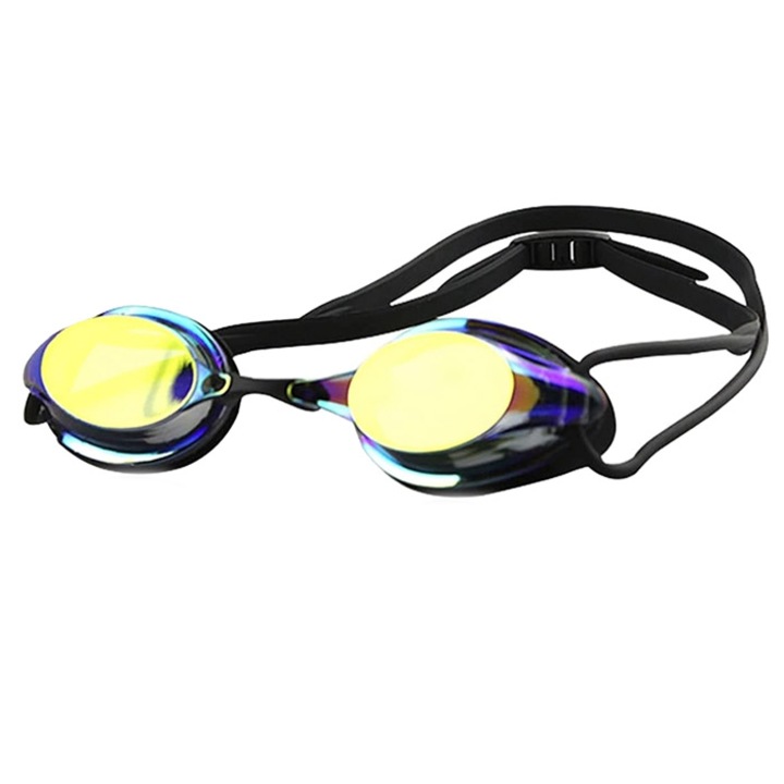 Професионални унисекс очила за плуване NUODWELL, против замъгляване, UV защита, регулируеми, черни