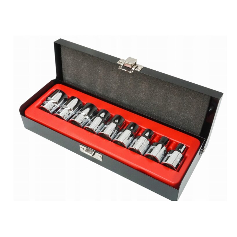 1/2"-os torx kulcs készlet E10-E24 9 elemes Verke - eMAG.hu