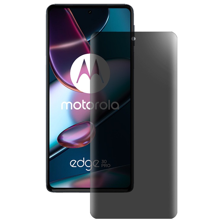 SILKASE matt adatvédő fólia Motorola Edge 30 Pro-hoz, képernyővédő, megújuló szilikon