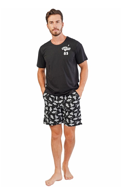 Pijama barbati Gazzaz by Vienetta, Best Friends