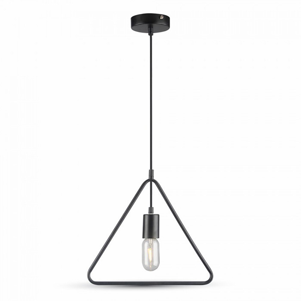 Corp suspendat geometric negru mat V-TAC