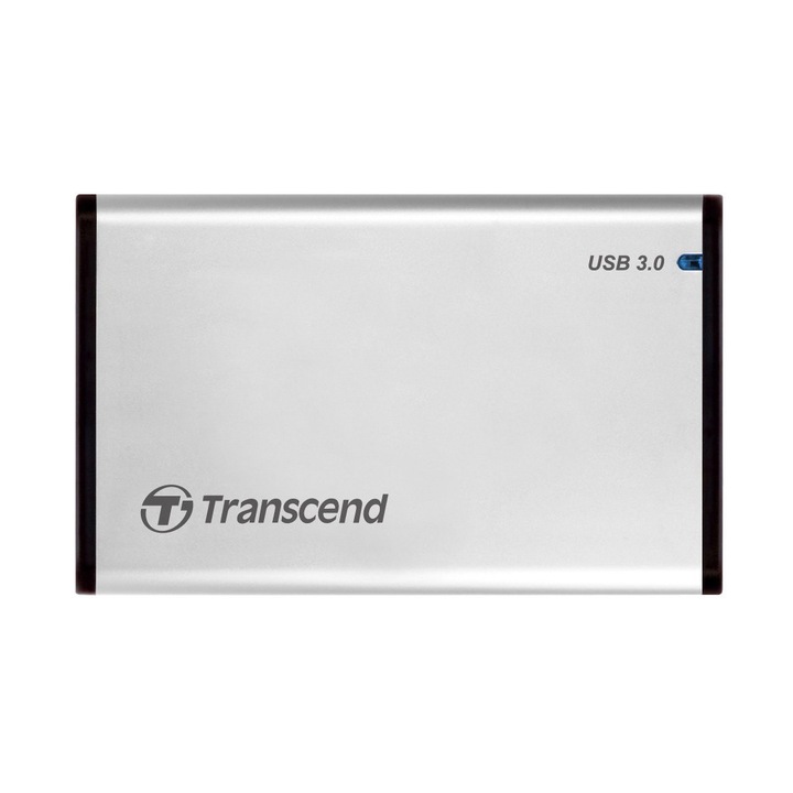 Кутия за твърд диск Transcend StoreJet TS0GSJ25S3, 2.5", USB 3.0