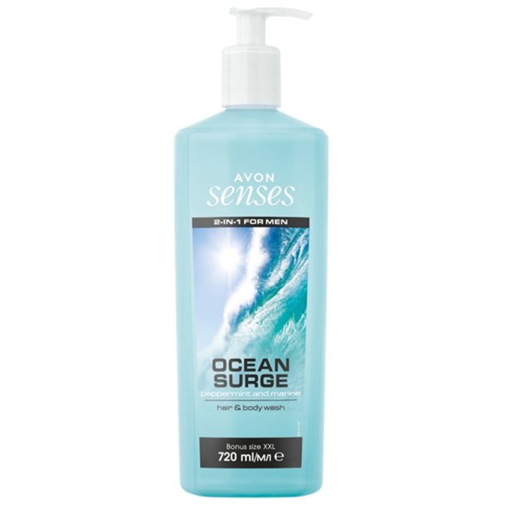 Душ гел Avon, Ocean Surge, 720 мл