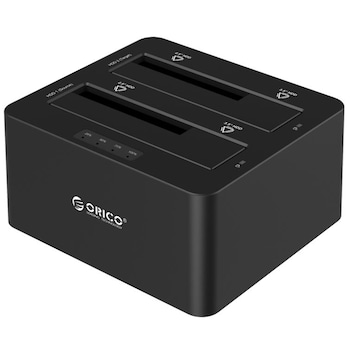 Rack Orico 6629US3-C, Dual Bay, compatibil HDD/SSD 2.5 Rack Orico 6629US3-C, Dual Bay, compatibil HDD/SSD 2.5