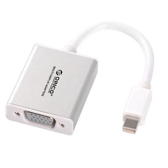 Adaptor Orico DMP3D, Mini DisplayPort to VGA, White