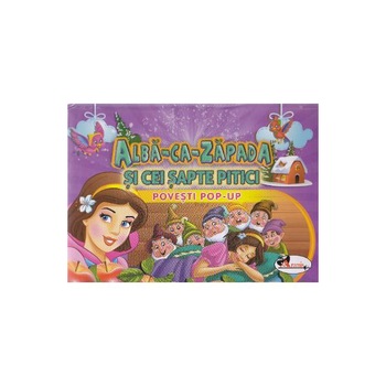 Povesti Pop-Up - Alba ca Zapada Povesti Pop-Up - Alba ca Zapada