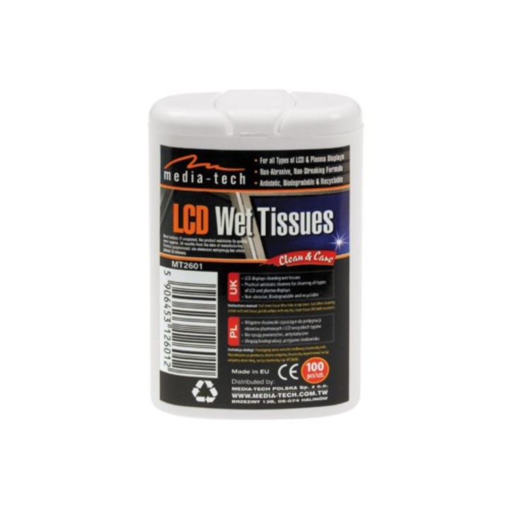 Servetele de curatare, Media-tech, 100 bucati