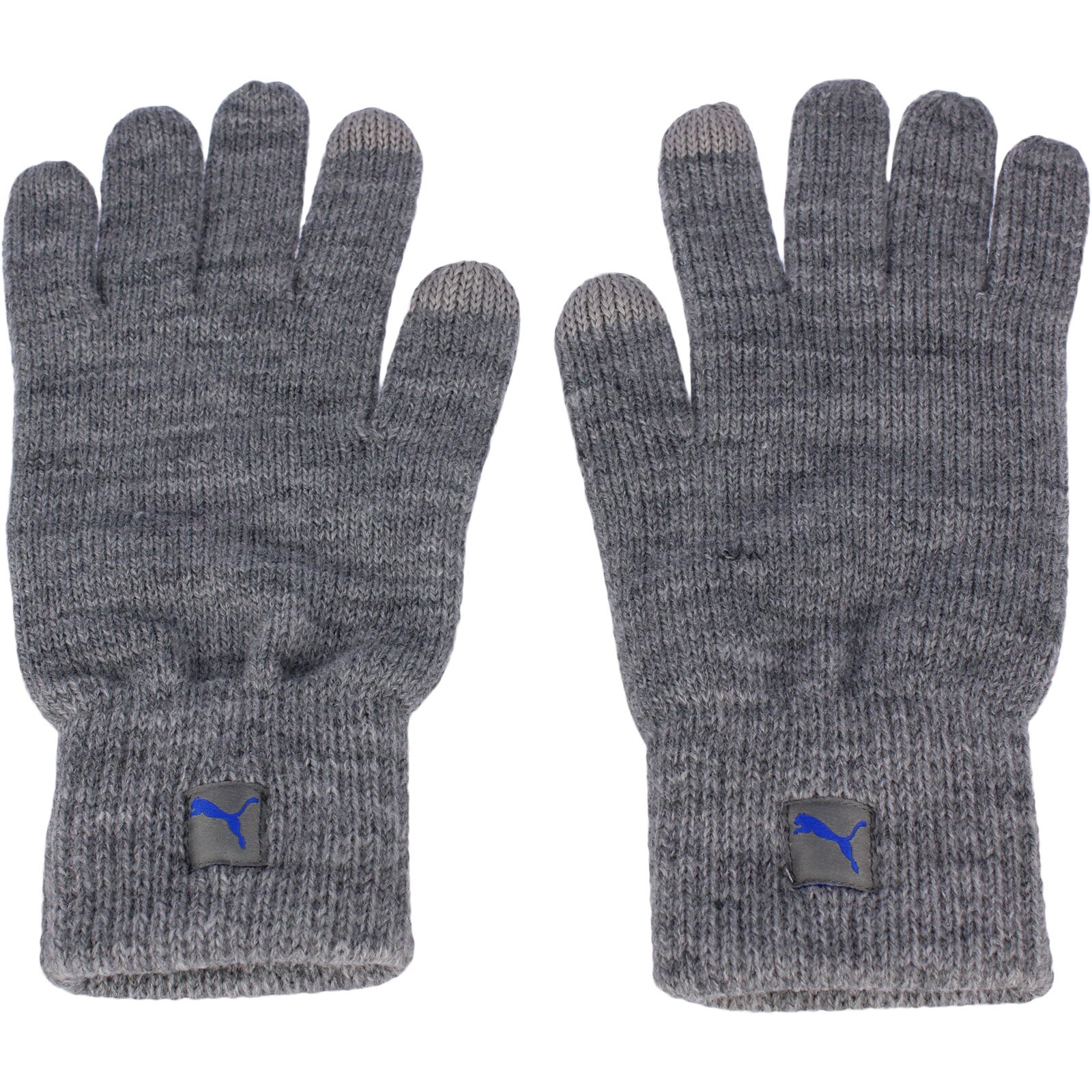 Manusi unisex Puma PUMA Big Cat Knit 04126902, M/L, Gri