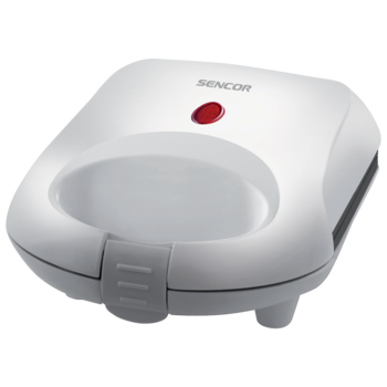 Sandwich-maker Sencor SSM 1100, 460 W, Capacitate 2 sandwich-uri, Control temperatura, Alb Sandwich-maker Sencor SSM 1100, 460 W, Capacitate 2 sandwich-uri, Control temperatura, Alb