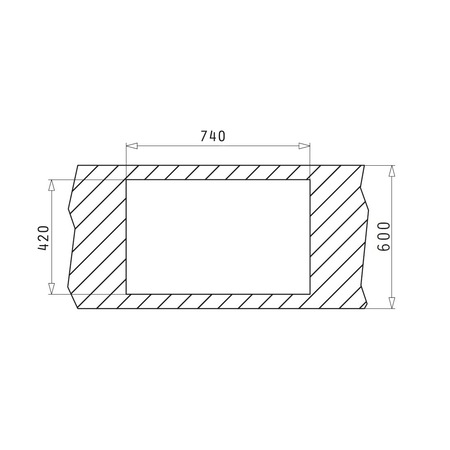Pachet chiuveta granit Pyramis Mido + baterie Pyramis Bello, reversibila, 760x440mm, adancime cuva 170mm, Bej