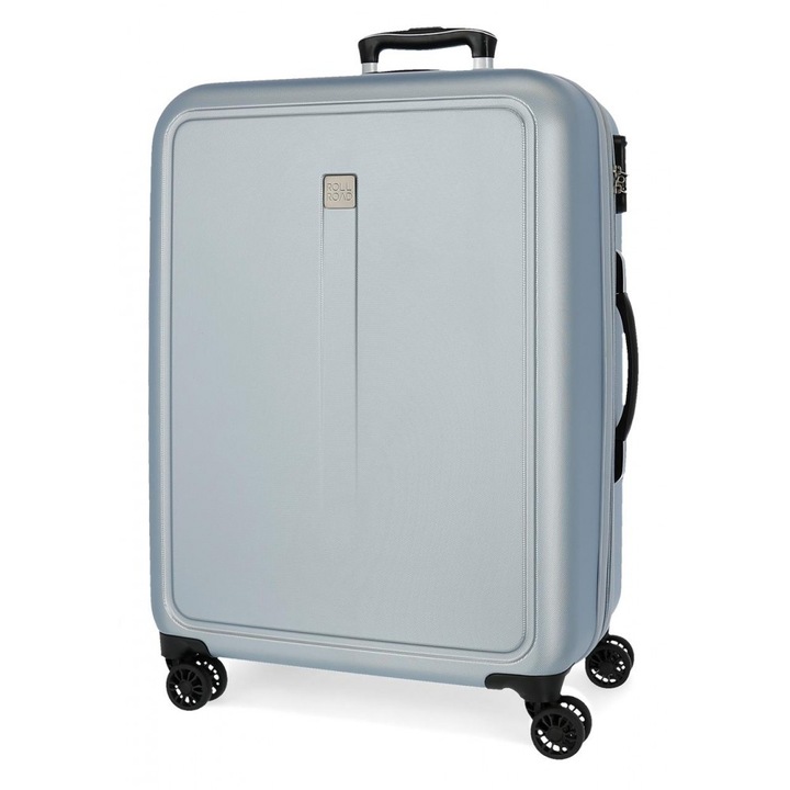 Troler mediu ABS, Roll Road Camboya bleu, 48x68x27 cm